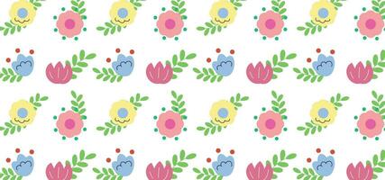 Floral vector background