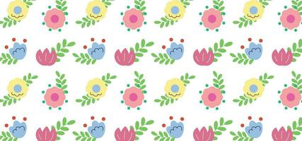 fondo floral vector