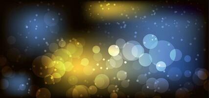 bokeh effect background vector