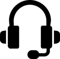 headphone icon vector