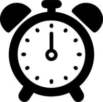 an alarm clock icon vector