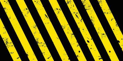 grunge yellow and stripes black texture vector