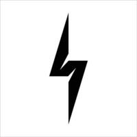 lightning logo template, bolt logo element, strom vector icon