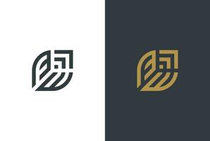 FW modern initial letter logo design vector. It will be suitable for which company or brand name start those initial. vector