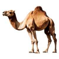 AI generated Camel Isolated on Transparent Background png