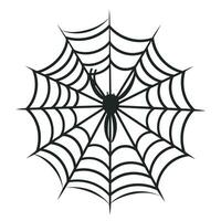 A cobweb vector isolated on a White background, A Spider web silhouette