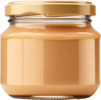 AI generated jar of peanut butter png