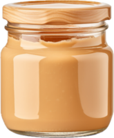 AI generated jar of peanut butter png