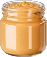 AI generated jar of peanut butter png