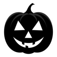 A Scary Pumpkin Vector silhouette free