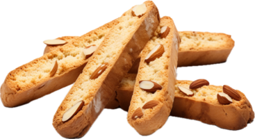 AI generated Biscotti food png