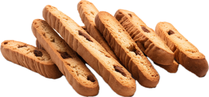 AI generated Biscotti food png