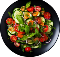 AI generated fresh salad png