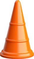 AI generated traffic cone png