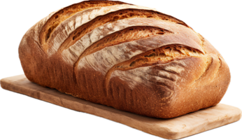 AI generated whole grain bread png