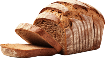 AI generated whole grain bread png