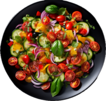 AI generated fresh salad png