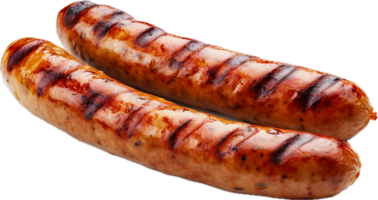 ai generiert gegrillt Würstchen png