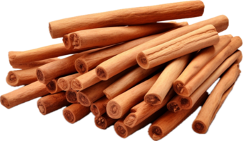 AI generated sandalwood sticks png