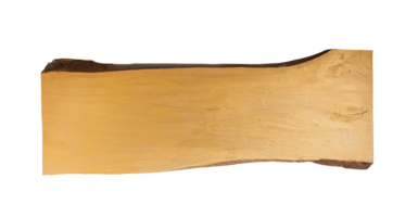 hout plank geïsoleerd Aan transparant achtergrond, PNG formaat.