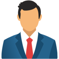 AI generated Young Businessman Office png