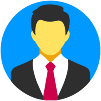 AI generated Young Businessman Office png