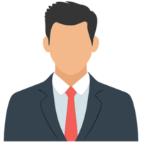 AI generated Young Businessman Office png