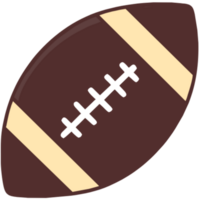 AI generated American football Sport png