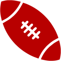 AI generated American football Sport png