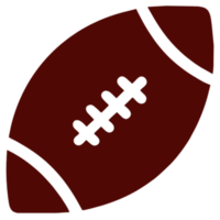 AI generated American football Sport png