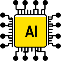 AI generated AI Chip Technology png