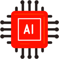 AI generated AI Chip Technology png