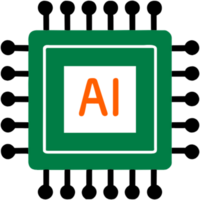 AI generated AI Chip Technology png