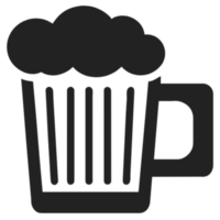 AI generated Beer Glass Drink png