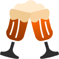 AI generated Beer Glass Drink png