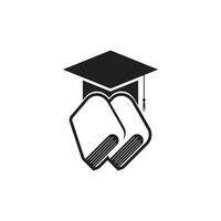 Back To School  Education University Logo Design Illustration vector