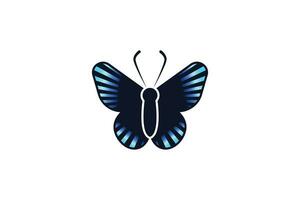 plantilla de diseño de logotipo de mariposa vector