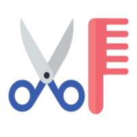 Scissors illustration design png