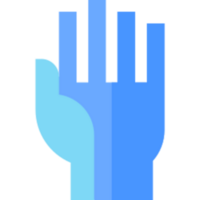 el plastico guantes ilustración diseño png