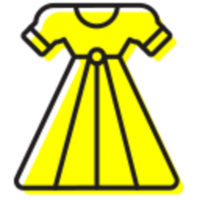 Dress illustration design png