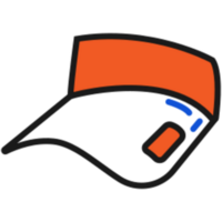 Deportes gorra ilustración diseño png