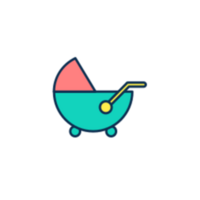 baby vervoer illustratie ontwerp png