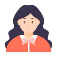 user avatar female illustration design png