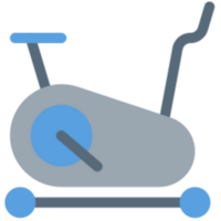 Exercise bike illustration design png