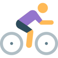 Bicycle illustration design png
