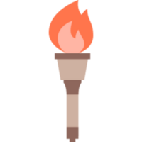 antorcha ilustración diseño png