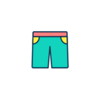 Trousers illustration design png