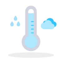 Rainfall illustration design png