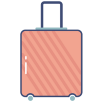 Suitcase illustration design png