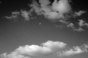 Black and White Beautiful sky background photo